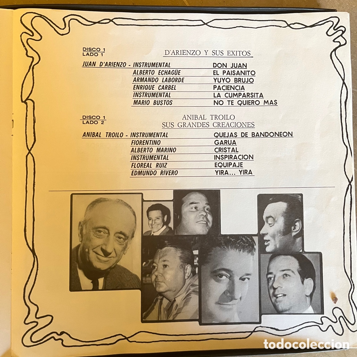 Discos de vinilo: Joyas del tango y el folklore 6 discos - Foto 3