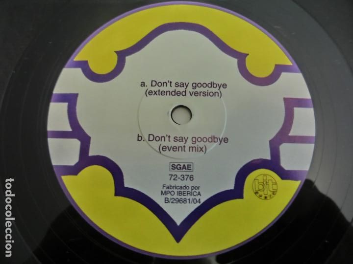 Discos de vinilo: DJ Voy Feat Event &ndash; Dont Say Goodbye - Foto 3