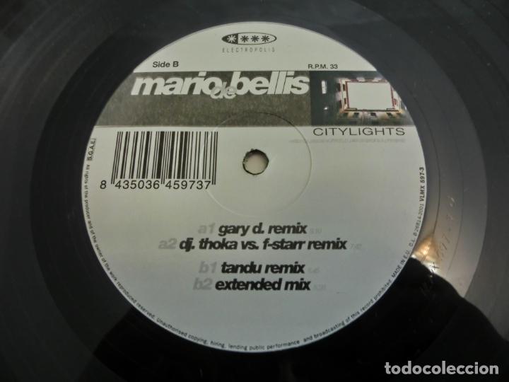 Discos de vinilo: Mario De Bellis &ndash; City Lights - Foto 3