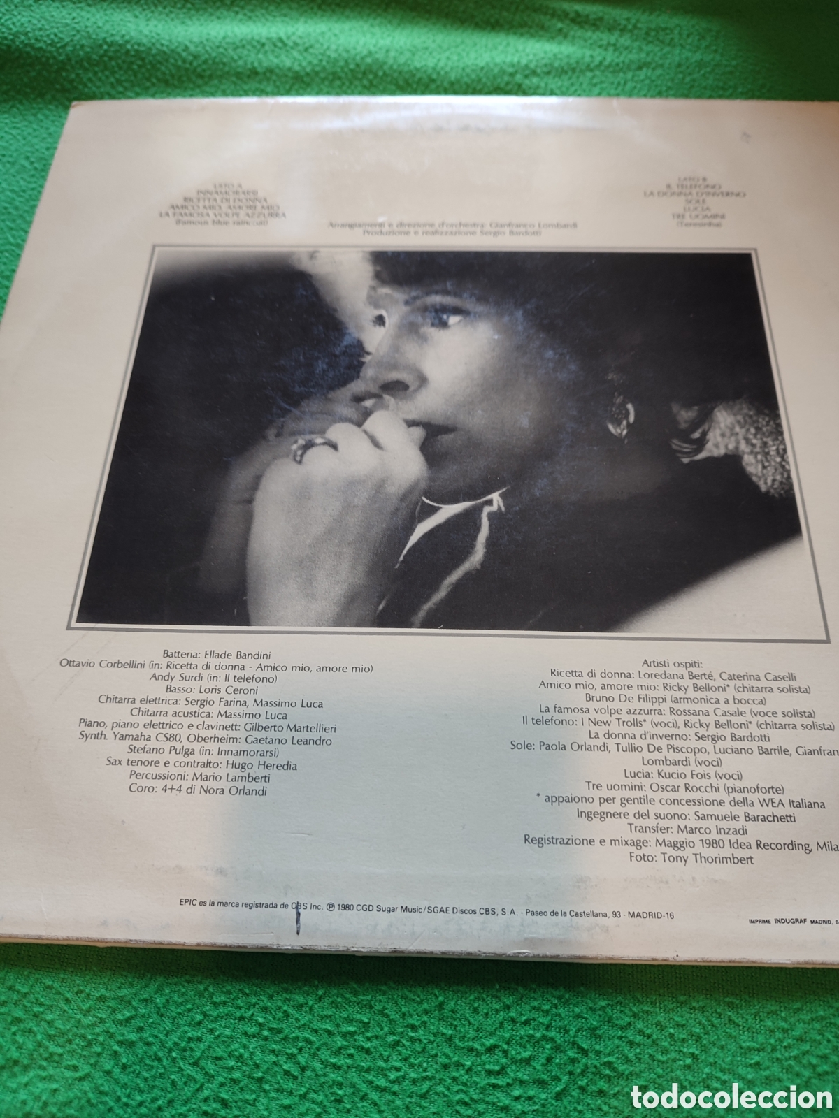 Discos de vinilo: Ornella Vanoni - Ricetta di donna - Foto 2