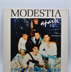 Discos de vinilo: MODESTIA APARTE – COSAS DE LA EDAD / SALAMANDRA – SD - 303 / 1990