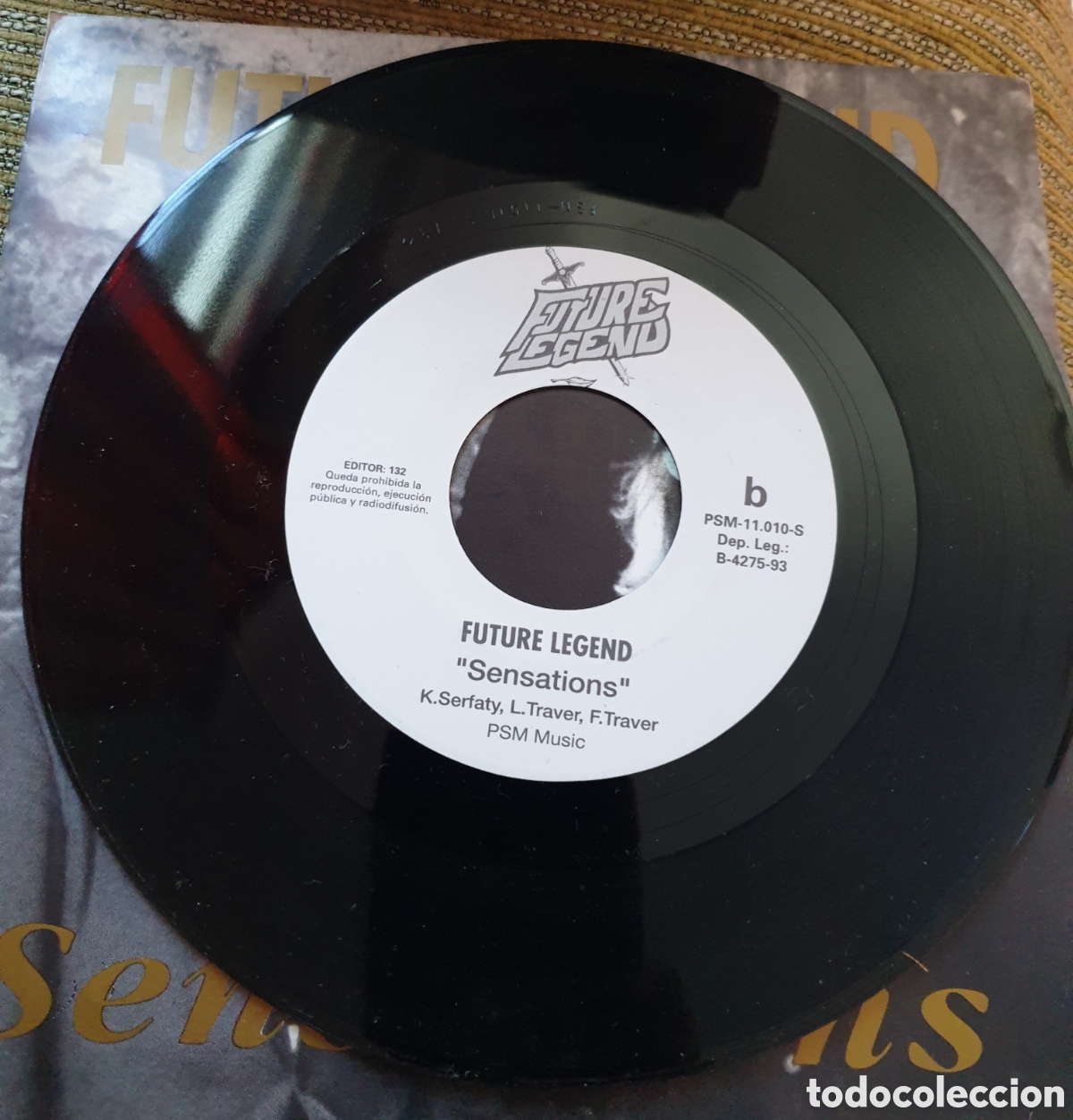 Discos de vinilo: Future legend - sensations - Foto 2