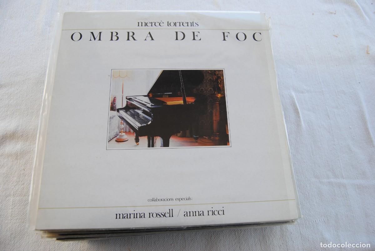 Disques de vinyle: 13.- merce torrents. ombra de foc. marina rossell anna ricci. lp picap 1988. nou