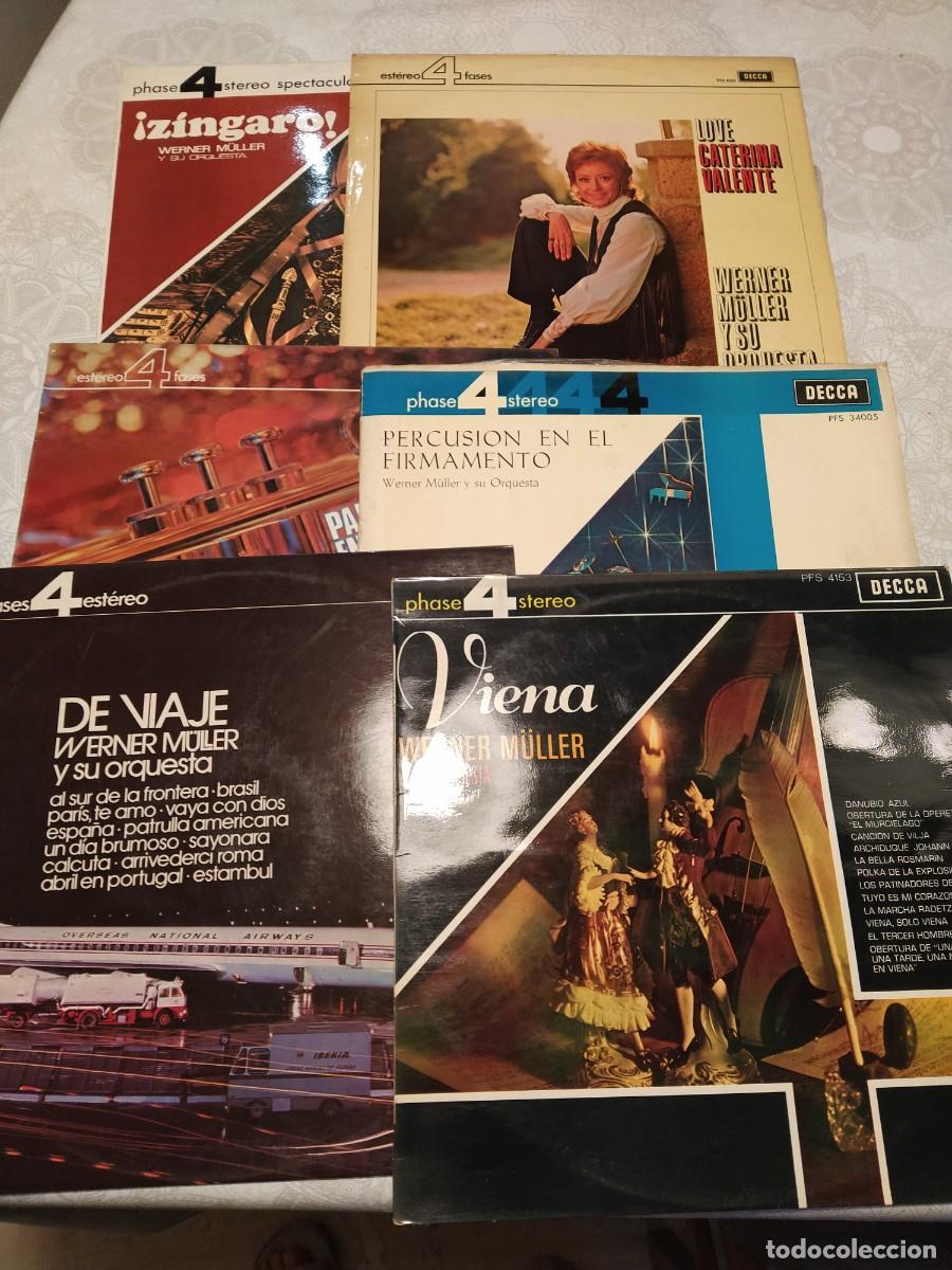 Discos de vinilo: WERNER M&Uuml;LLER - 6 LPs. MINT - Foto 1
