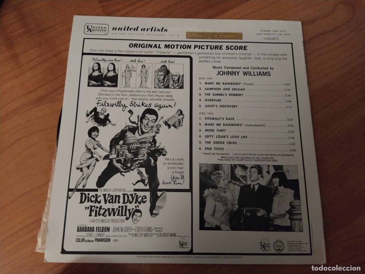 Discos de vinilo: fitzwilly lp banda sonora original John Williams - Foto 2