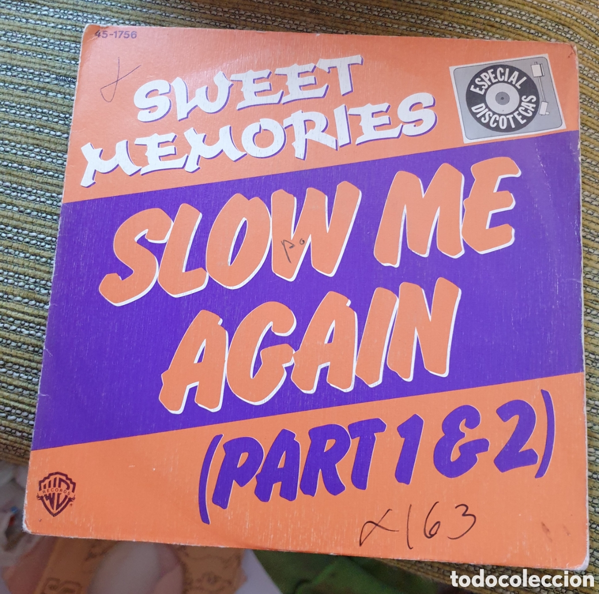 Discos de vinilo: Sweet Memories -- Slow Me Again - Foto 1