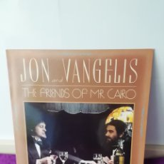 Discos de vinilo: JON AND VANGELIS. THE FRIENDS OF MR CAIRO 1981 UK. Lote 398780474