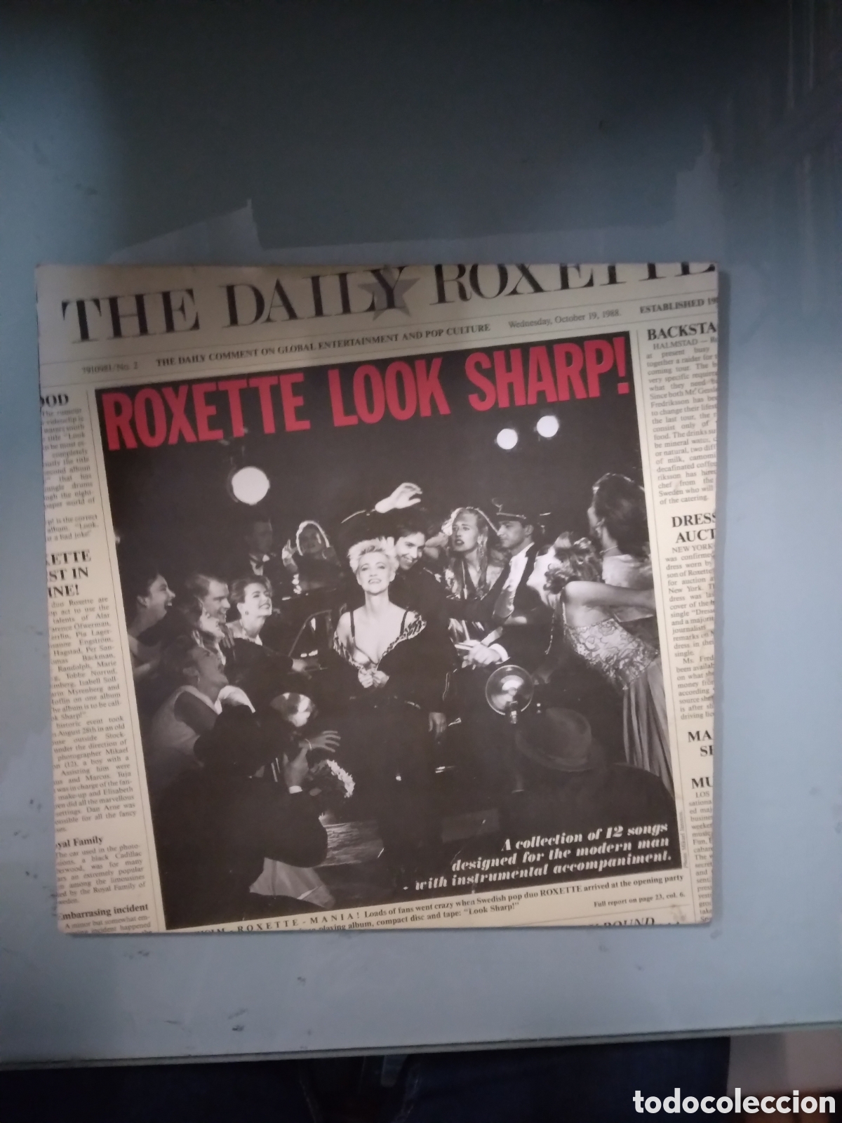 Discos de vinilo: Roxette look sharp - Foto 1