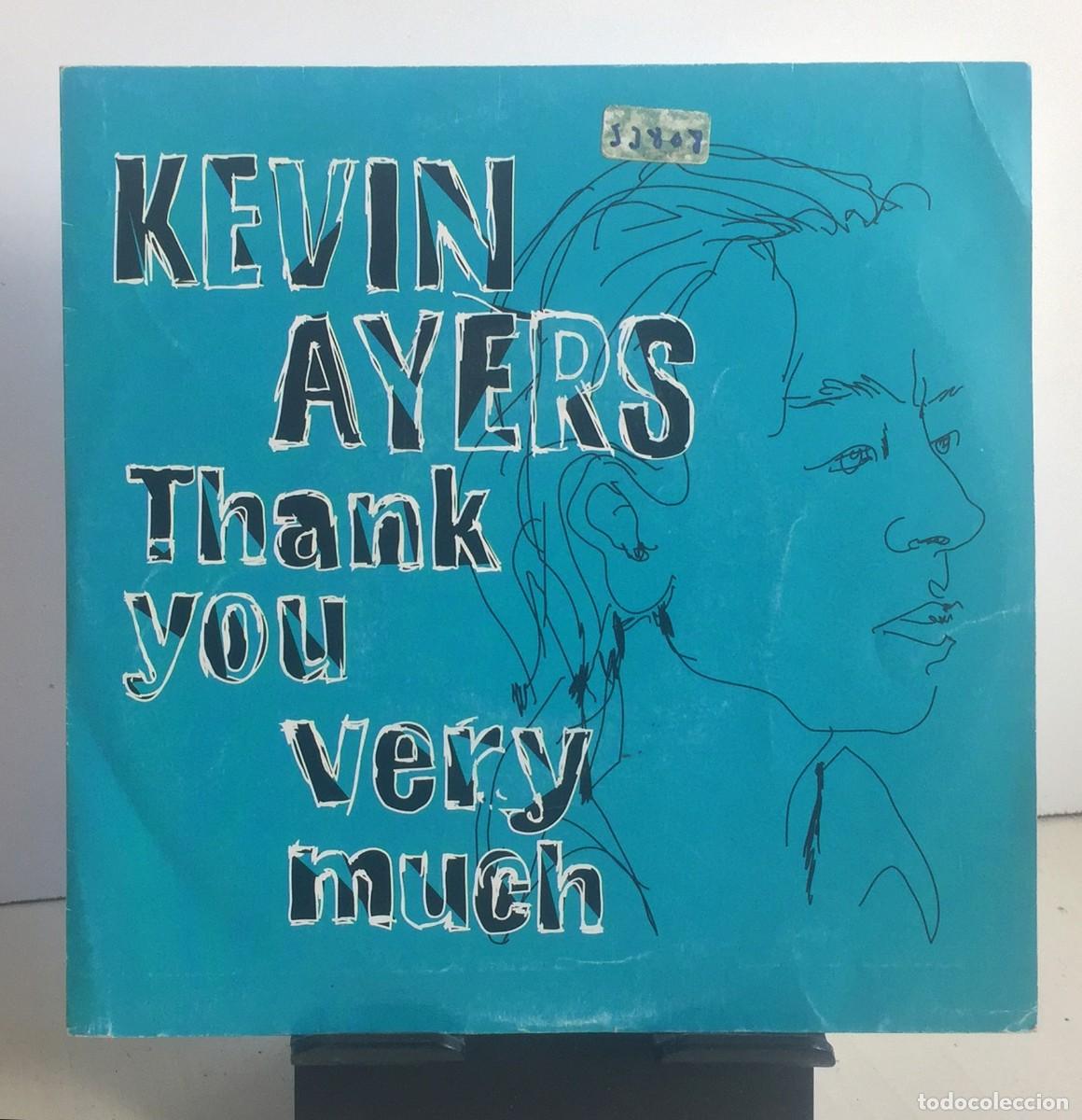 Discos de vinilo: THANK YOU VERY MUCH. Single. Kevin Ayers - Foto 1
