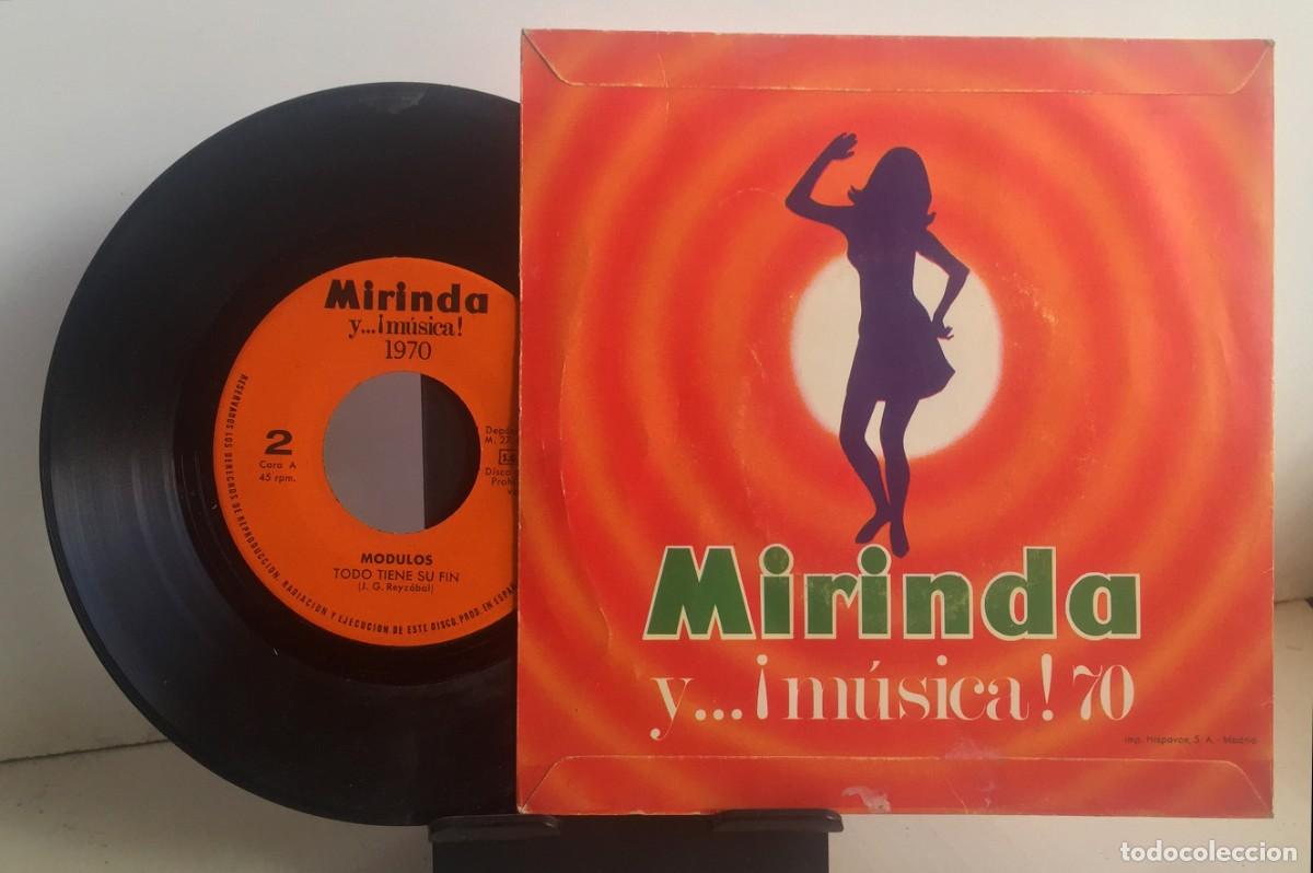 Discos de vinilo: MIRINDA Y... &iexcl;M&Uacute;SICA! 70. Single. M&oacute;dulos - Foto 2