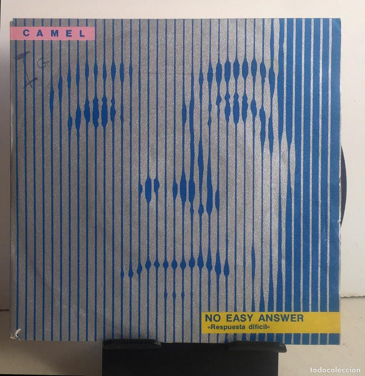 Discos de vinilo: NO EASY ANSWER / MANIC. Single. Camel - Foto 1