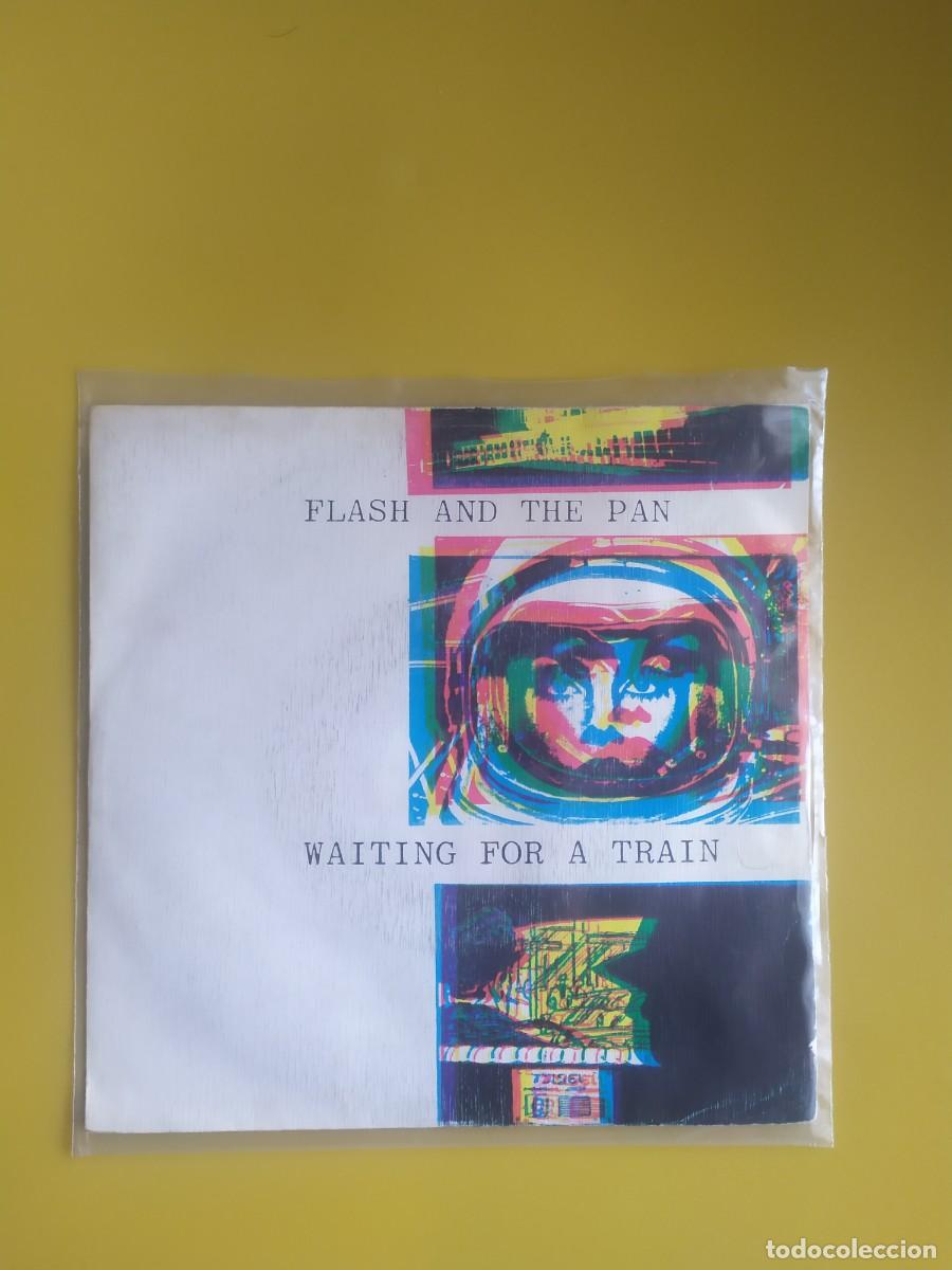 Discos de vinilo: Flash and the Pan - Waiting for a train 1983 - Foto 1