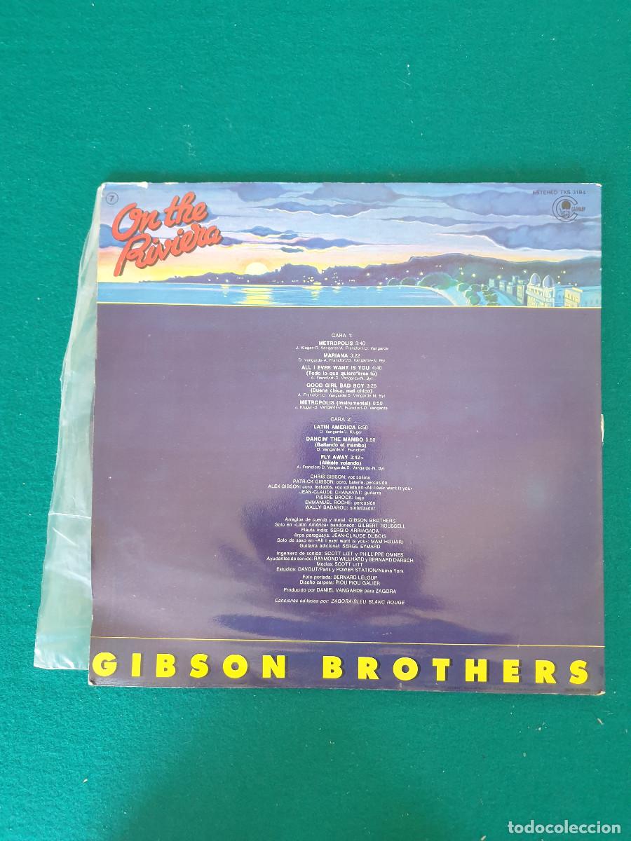 Discos de vinilo: Gibson Brothers &ndash; On The Riviera - Foto 2