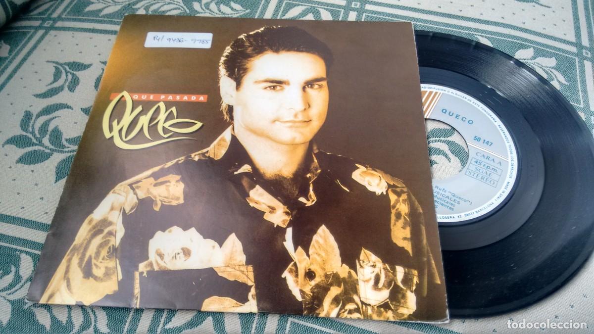 Discos de vinilo: SINGLE (VINILO) DE QUECO A&Ntilde;OS 90 - Foto 1