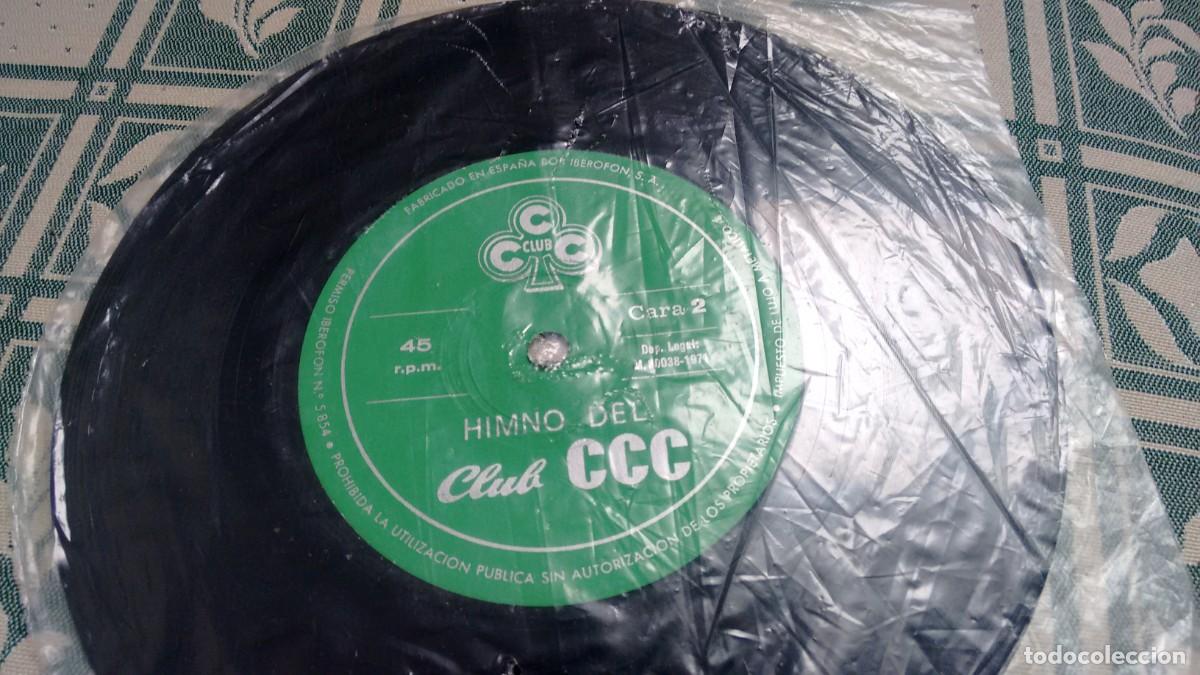 Disques de vinyle: SINGLE ( VINILO) HIMNO DEL CLUB C C C A&Ntilde;OS 70