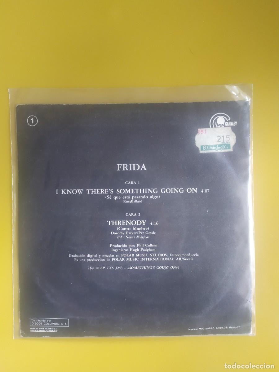 Discos de vinilo: Frida - I know Theres something going on / Threnody 1982 - Foto 2