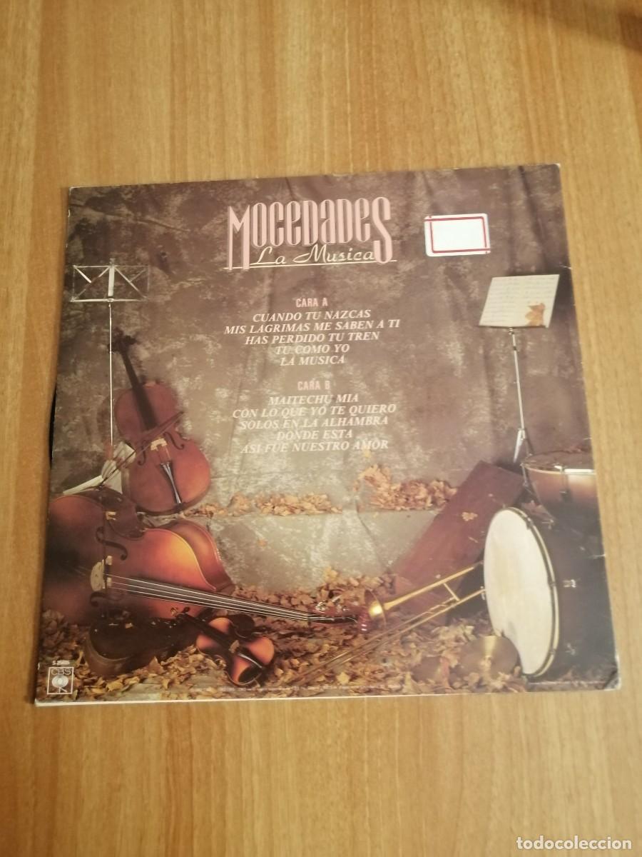 Discos de vinilo: DISCO L P MOCEDADES - LA MUSICA - Foto 2