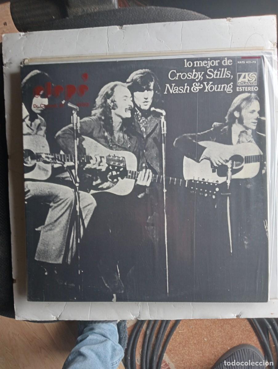crosby stills nash u0026 young lo mejor de .. 1971 - Buy LP vinyl records of  Pop-Rock International of the 70s on todocoleccion