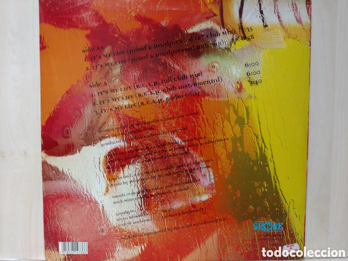 Discos de vinilo: Gigabyte - Its My Life (12&rdquo;, Maxi) - Foto 2