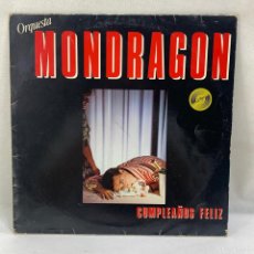 Discos de vinilo: LP - VINILO ORQUESTA MONDRAGON - CUMPLEAÑOS FELIZ + ENCARTE - ESPAÑA - AÑO 1983