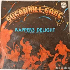 Discos de vinilo: SUGARHILL GANG - RAPPER´S DELIGHT PHILIPS - 1980. Lote 399178759