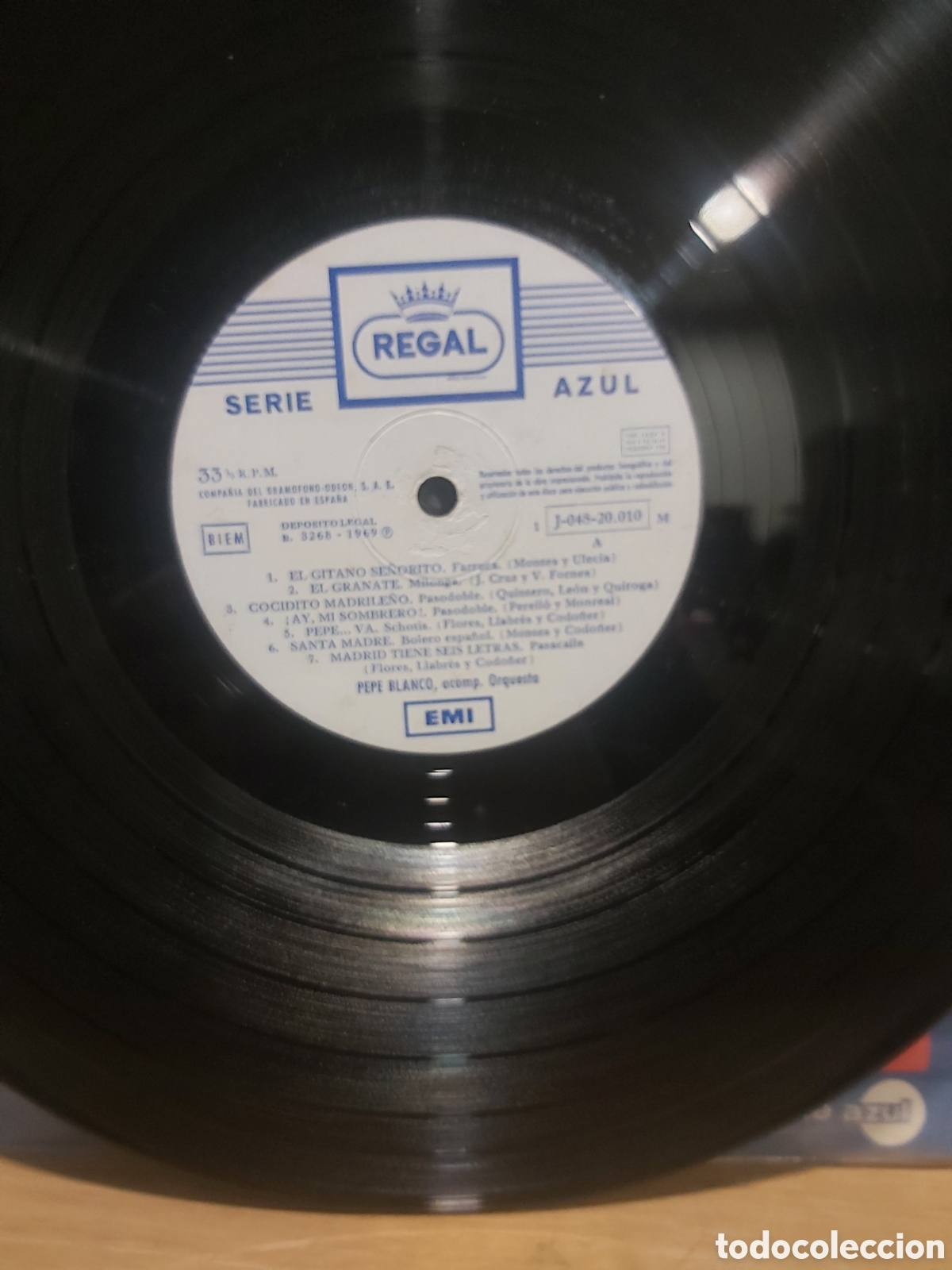 Discos de vinilo: Lp pepe blanco EMI regal. 1969 - Foto 3