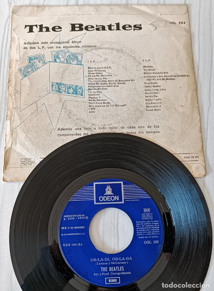 Discos de vinilo: THE BEATLES - OB-LA-DI OB-LA-DA ODEON - 1969 - Foto 2