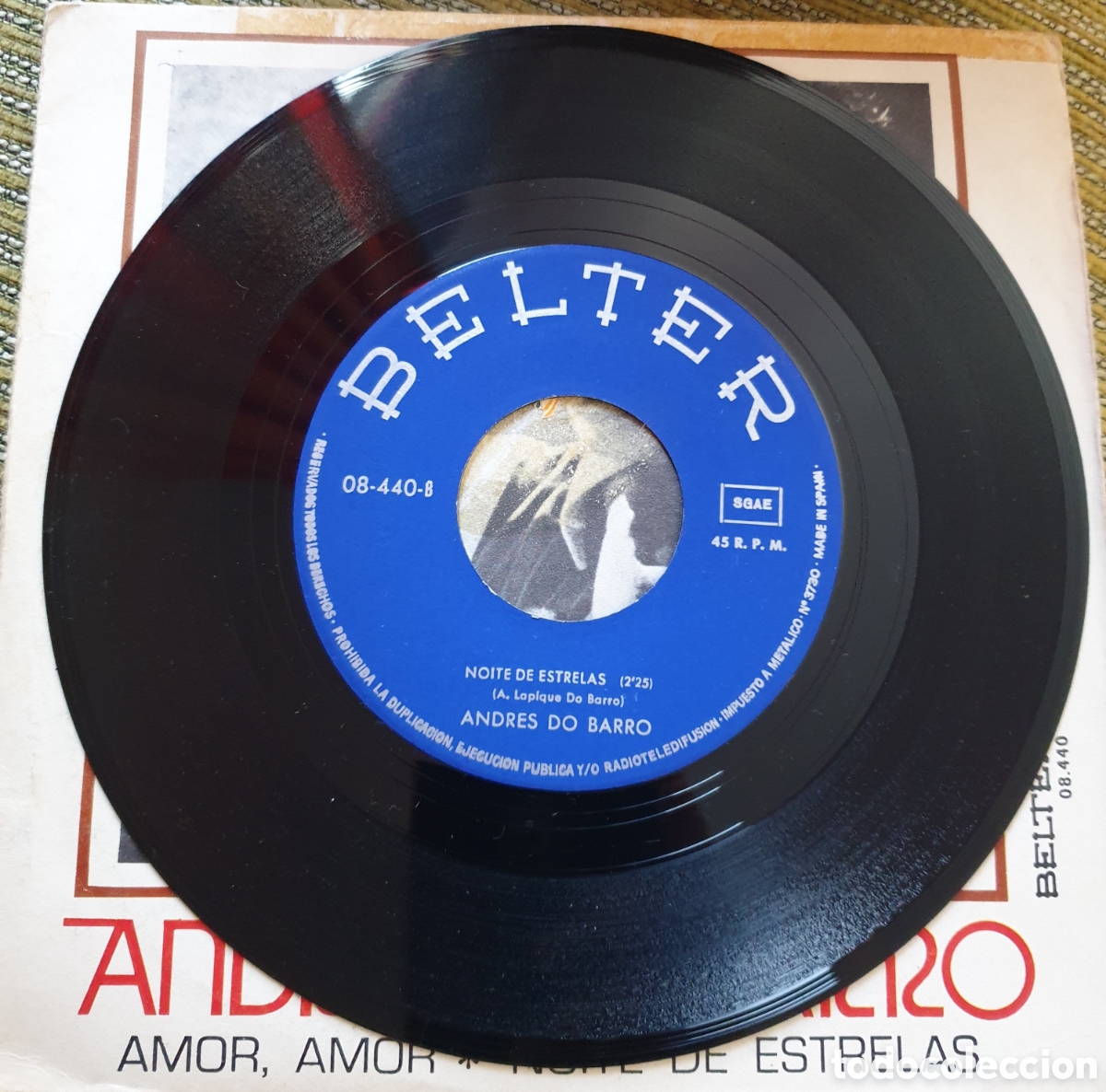 Discos de vinilo: Andres do barro - amor, amor - Foto 2