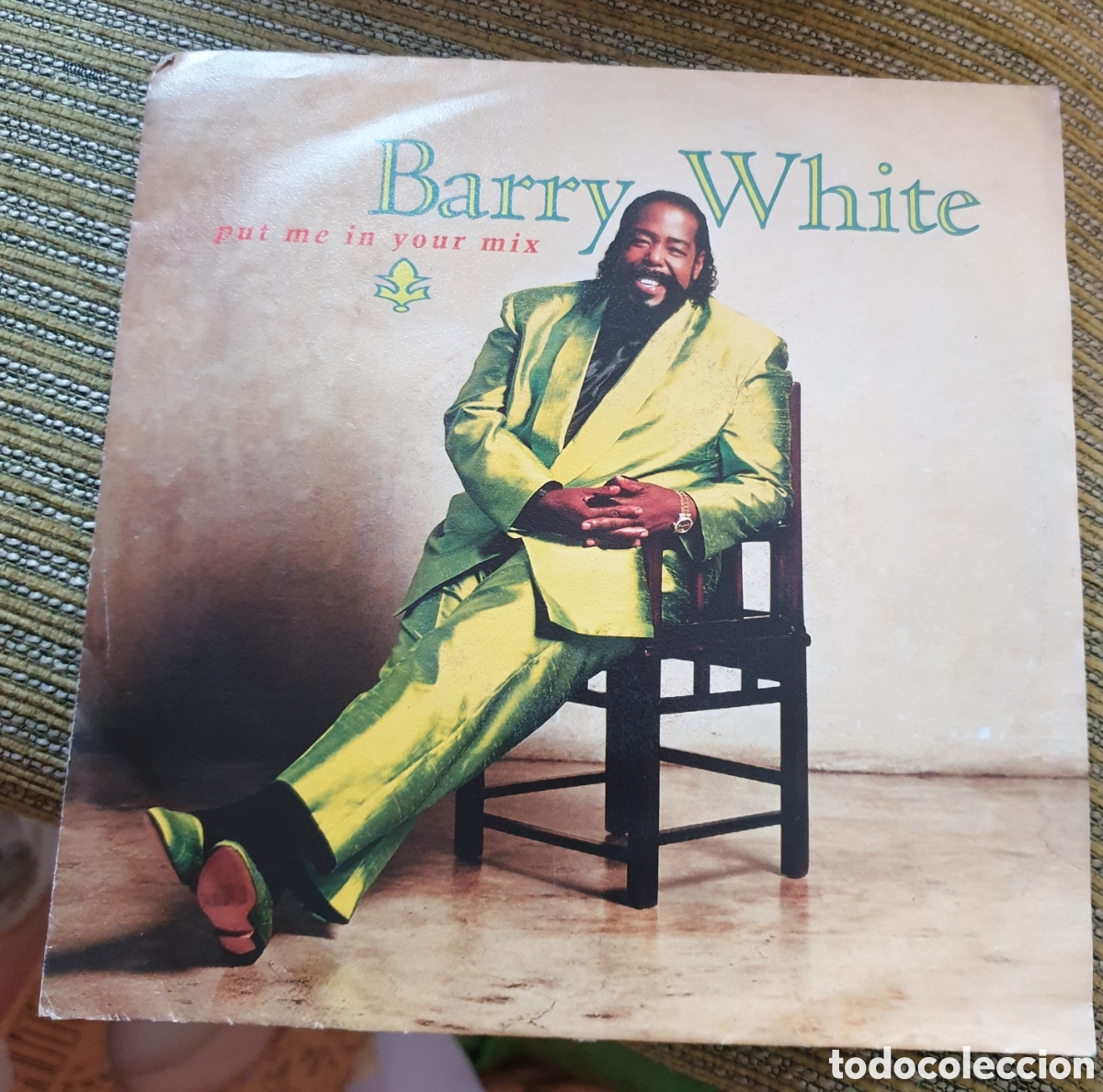 Discos de vinilo: Barry white - put me in your mix - Foto 1