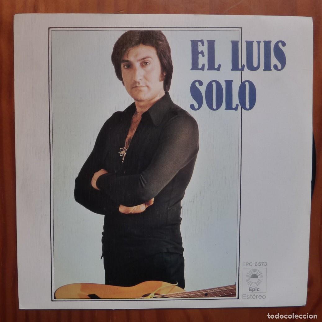 Discos de vinilo: EL LUIS / SOLO / 1978 / SINGLE - Foto 1