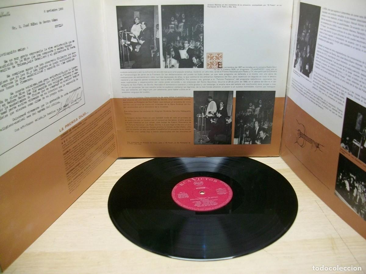 Discos de vinilo: Misa Flamenca... En Sevilla LP - Foto 3