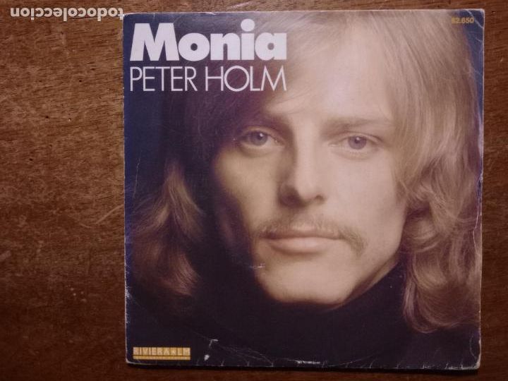 Discos de vinilo: Peter Holm - monia + que fais-tu loin de moi - Foto 1