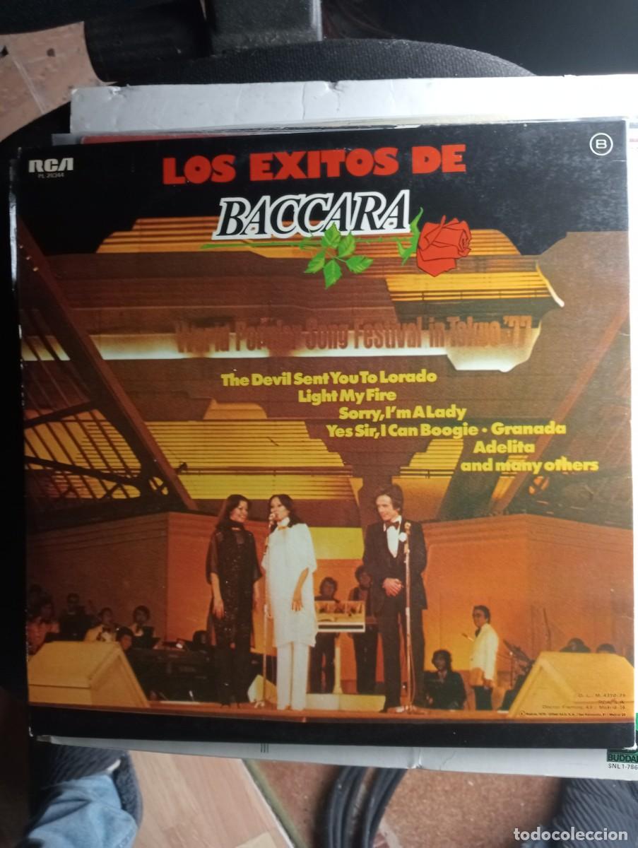 Discos de vinilo: baccara los exitos de baccara gatefold 1979 lp - Foto 3