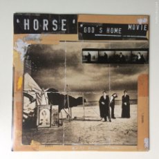 Discos de vinilo: HORSE ‎– GOD'S HOME MOVIE / ONE STEP AHEAD , UK 1993 OXYGEN
