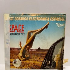 Discos de vinilo: SINGLE - SPACE - RUNNING IN THE CITY - MADRID 1978. Lote 399402004