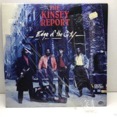 Discos de vinilo: LP VINILO - THE KINSEY REPORT - EDGE OF THE CITY - SONET RECORDS 1988. Lote 399409074