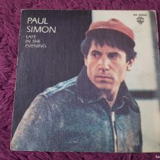 Discos de vinilo: PAUL SIMON – LATE IN THE EVENING, VINYL 7” SINGLE 1980 SPAIN 45-2009. Lote 399416379