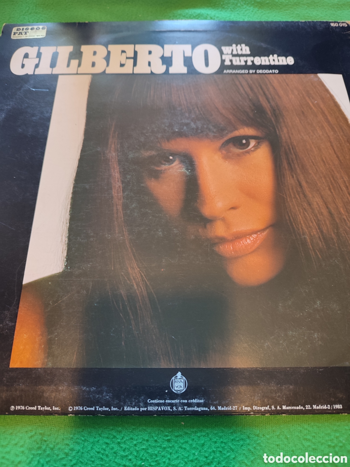 Discos de vinilo: Gilberto with Turrentine - Same - Foto 2