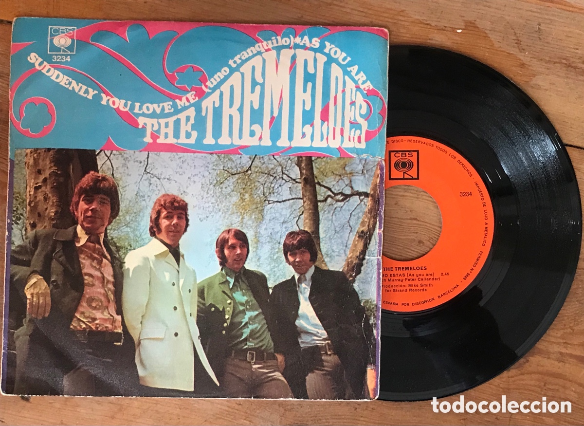 Discos de vinilo: Disco single Tremeloes - Foto 1
