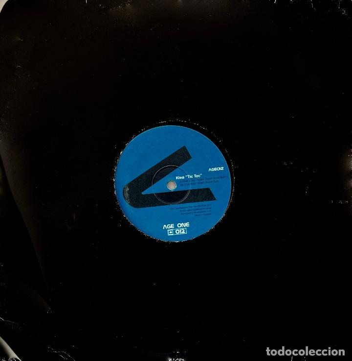 Discos de vinilo: KLEA. TIC TOC. MAXISINGLE 2 TEMAS - Foto 1