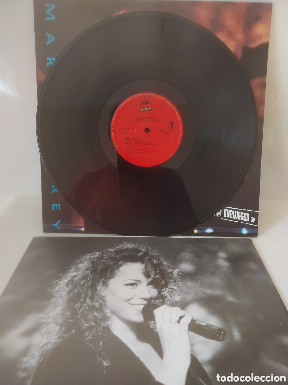 Discos de vinilo: Mariah Carey Unplugged EP - Foto 3