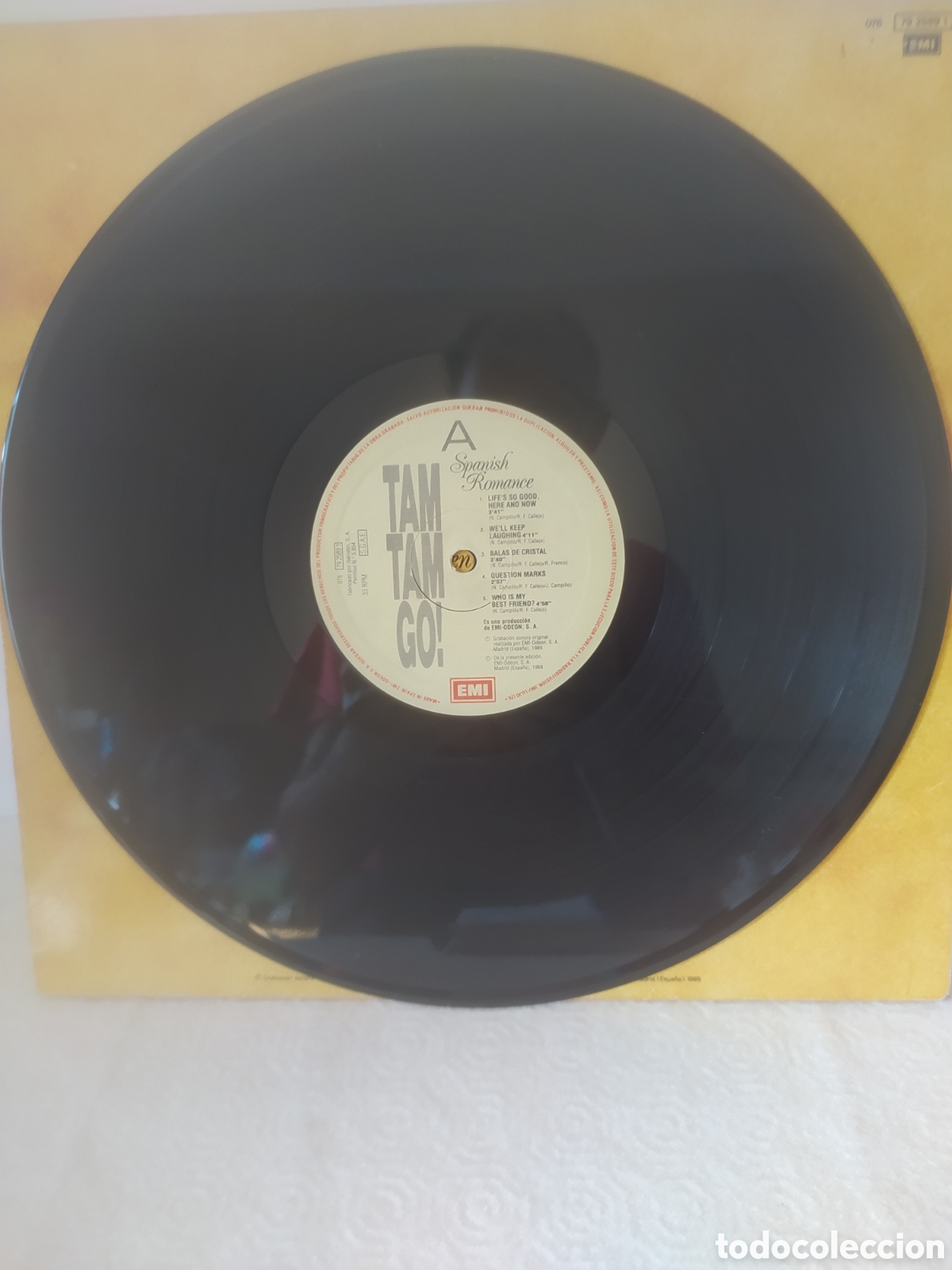 Discos de vinilo: Tan tan go Spanish romance LP - Foto 3