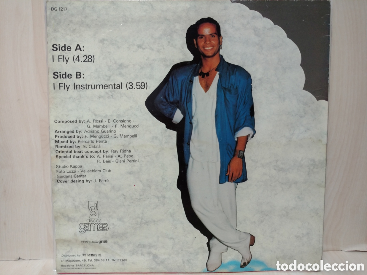 Discos de vinilo: Ray Ridha - I Fly (12&rdquo;, Maxi) - Foto 2
