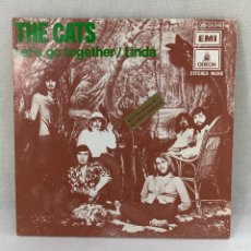 Discos de vinilo: SINGLE THE CATS - LET'S GO TOGETHER - ESPAÑA - AÑO 1973