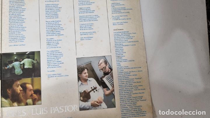 Discos de vinilo: NACIMOS PARA SER LIBRES LUIS PASTOR - VINILO - Foto 5