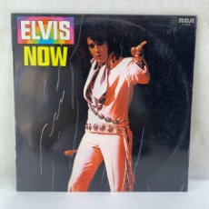 Discos de vinilo: LP - VINILO ELVIS PRESLEY - NOW - ESPAÑA - AÑO 1977. Lote 399614114