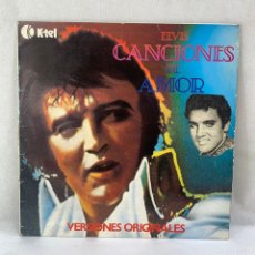 Discos de vinilo: LP - VINILO ELVIS PRESLEY - CANCIONES DE AMOR - VERSIONES ORIGINALES - ESPAÑA - AÑO 1979. Lote 399619649