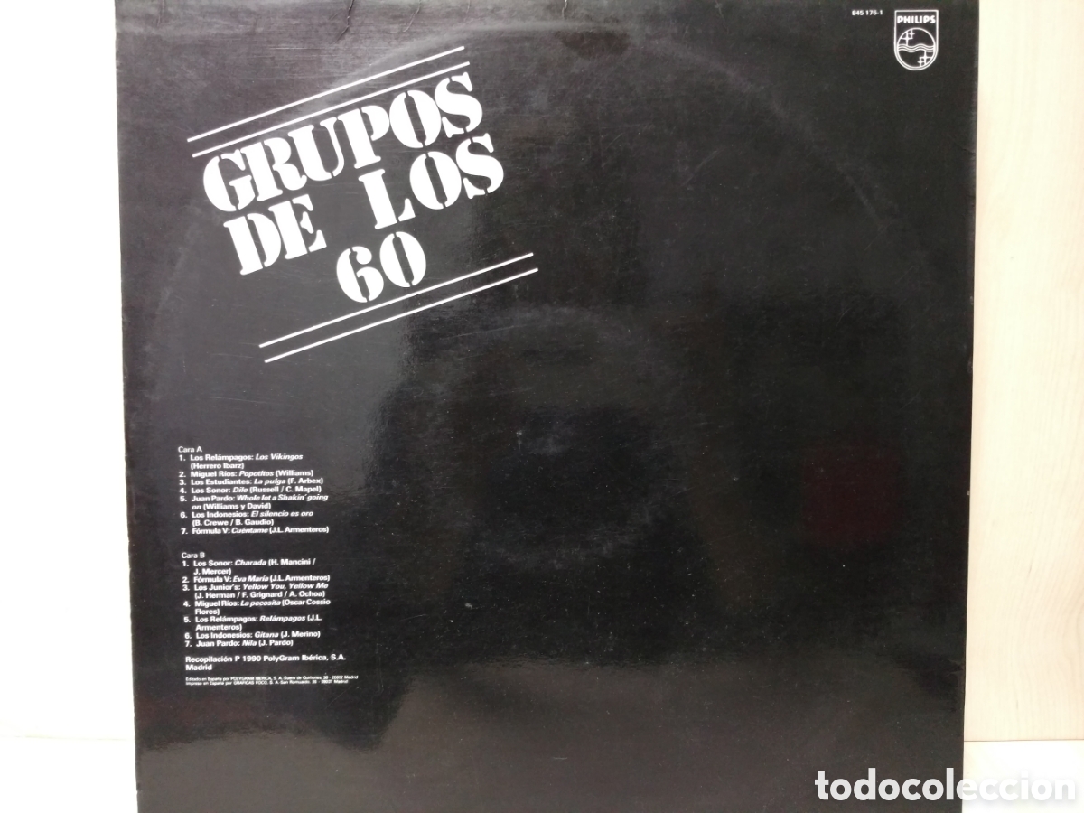 Discos de vinilo: Various - Grupos De Los 60 (LP, Album) - Foto 2