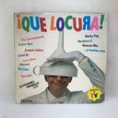 Discos de vinilo: LP - VINILO QUE LOCURA! - DOBLE LP + ENCARTES - ESPAÑA - AÑO 1987. Lote 399632659