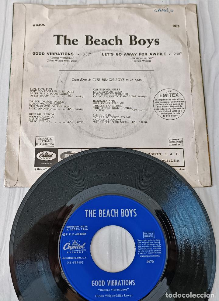 Discos de vinilo: THE BEACH BOYS - GOOD VIBRATIONS CAPITOL - 1966 - Foto 2